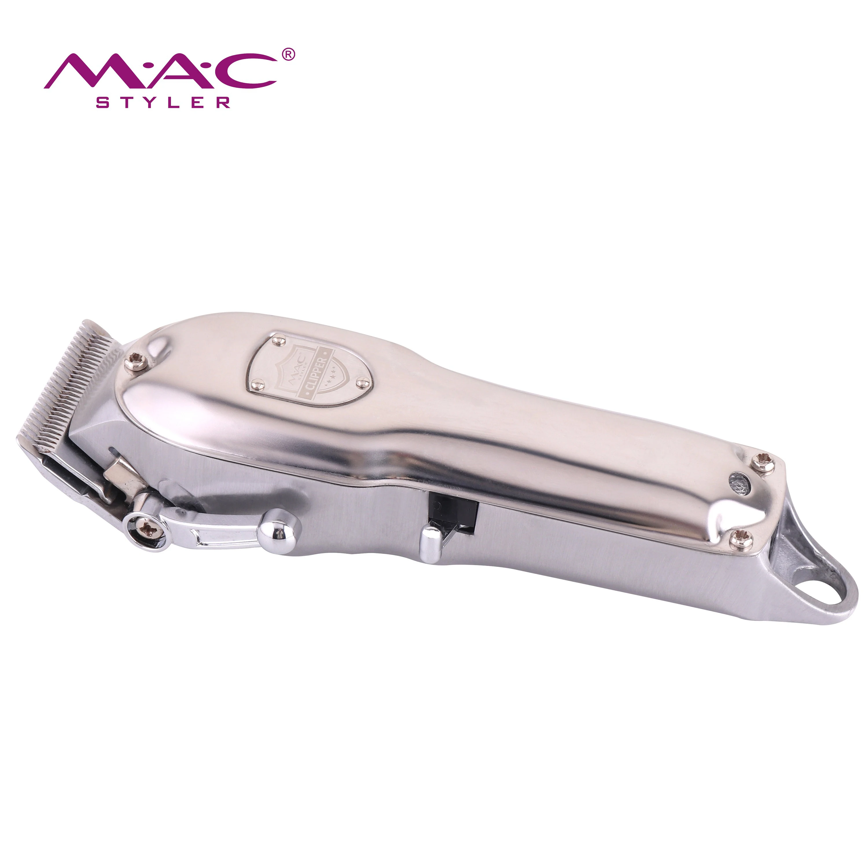 2024 Wholesale portable rechargeable high quality all metal material salon professional hair clipper