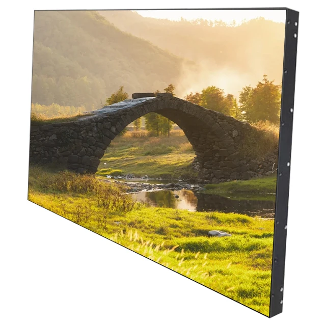 3x3 Video Controller 55 inch Indoor LCD Video Wall Panel Screen Pop-up Wall Mount Video Wall Display With Matrix