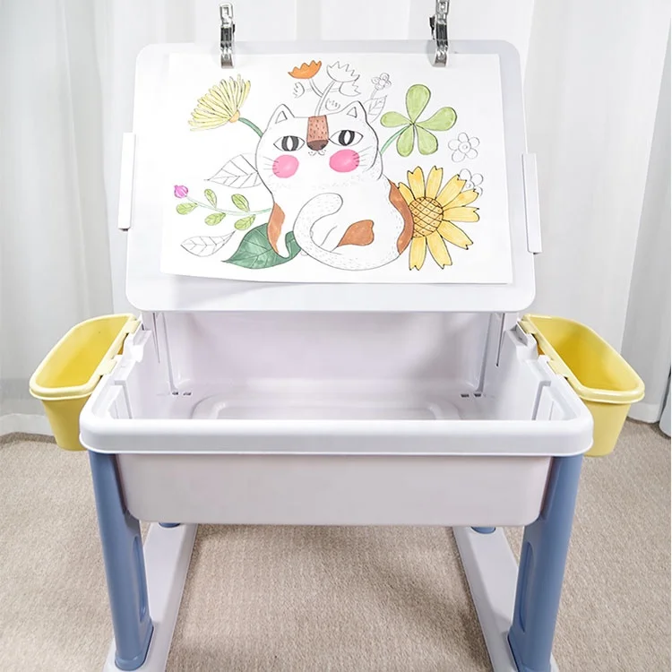 2022 Newly Designed Building Blocks Plastic Storage Table for Game Kids