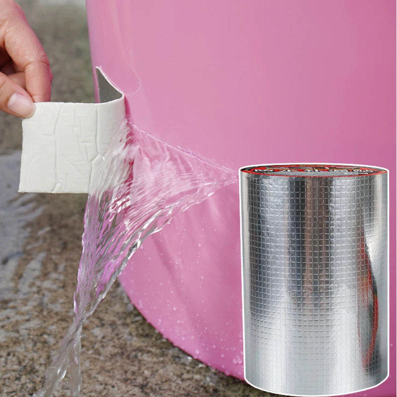 Factory butyl tape self-adhesive color steel tile roof kitchen pipe waterproof plugging sealing roll repair tape