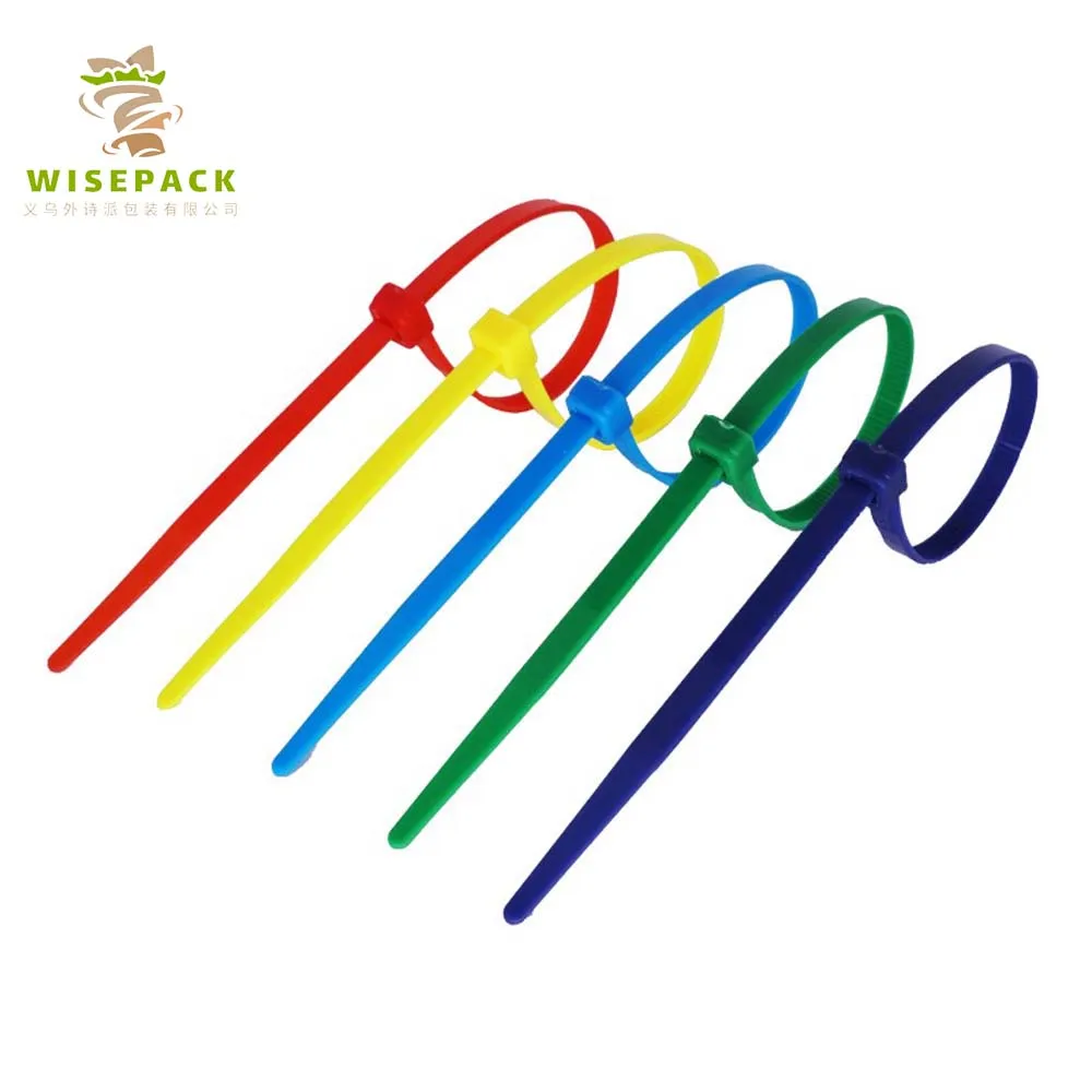 Factory direct selling reusable self-locking nylon cable zip ties with self-locking cable ties plastic cable ties