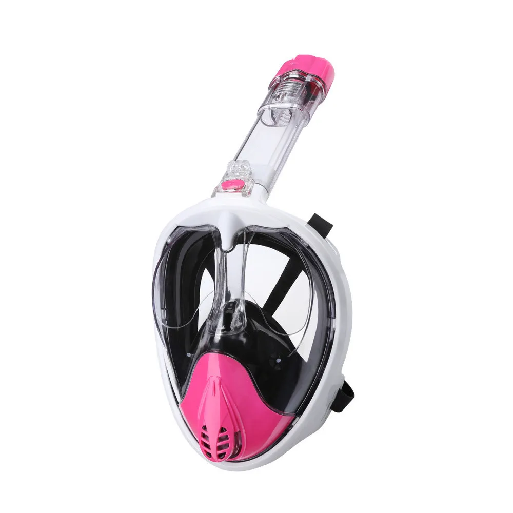 Новинка, противотуманное водонепроницаемое оборудование для дайвинга, маска для дайвинга на все лицо с сухим верхом для подводного плавания