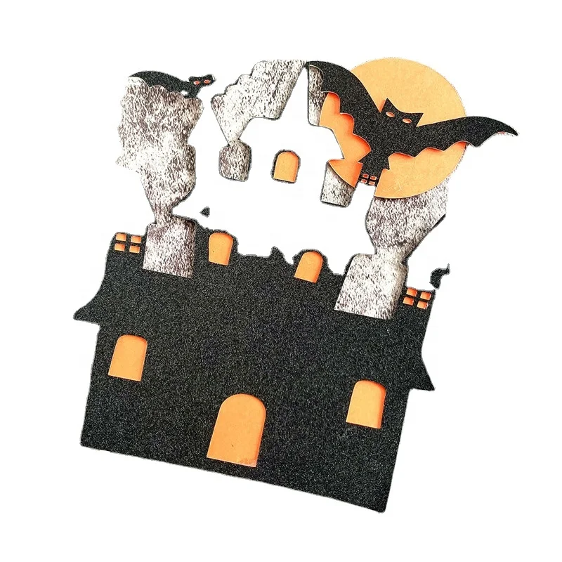 
Коллекция украшений для Хэллоуина, украшение для торта в виде тыквы, летучей мыши, ведьмы, призрака, забавного платья для вечеринки 