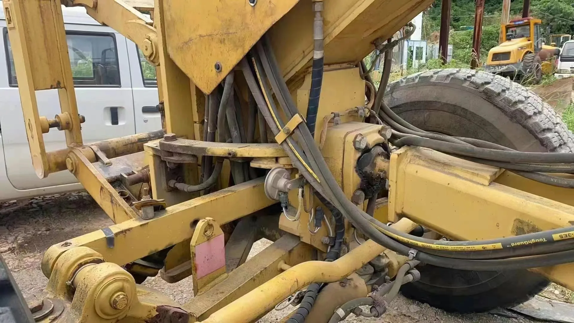 Provided Used Machinery Caterpillar 140m Motor Grader Location Shanghai Hot Sell Used Original Japan Imported Cat 140H
