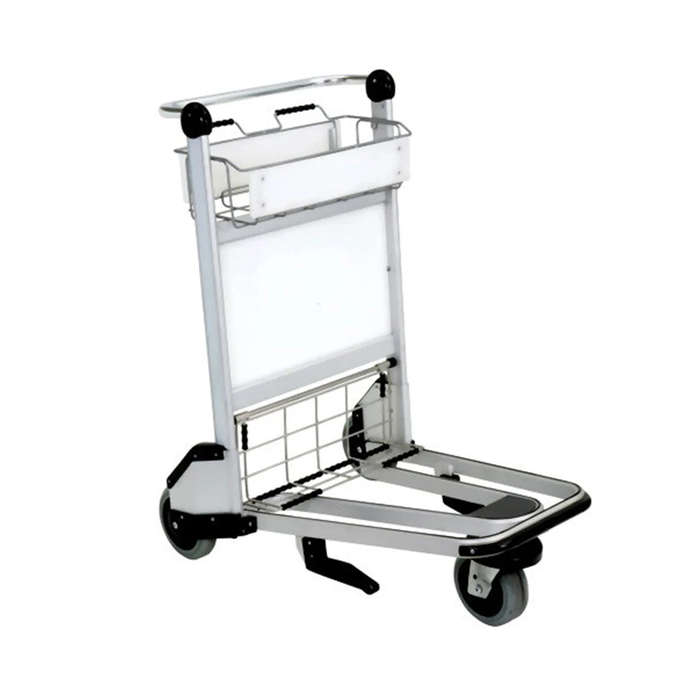 Airport Passenger Baggage Trolleys Luggage Trolley For Airport