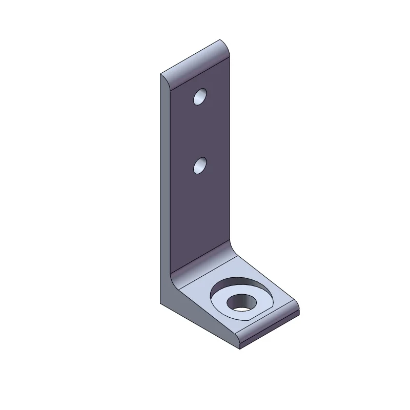 Aluminum L Shape Brace Corner Joint Right Angle Bracket