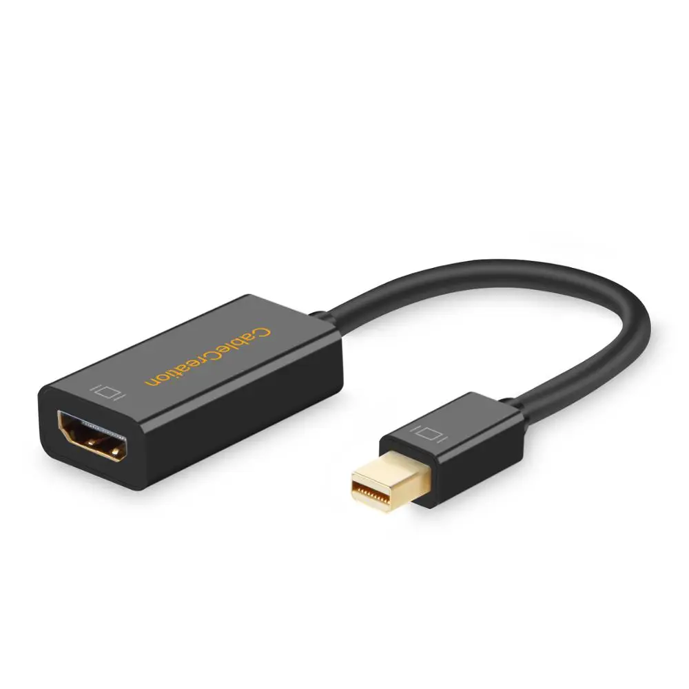 CableCreation 4K Mini DP1.2 Male TO HDMI FeMale Mini DP Adapter
