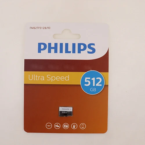 Philips TF Card C10 U3 V30 MiNi SD 32gb 64gb 128gb 256gb micro A1 A2 SD High Speed UP to 100m/s Memory Card