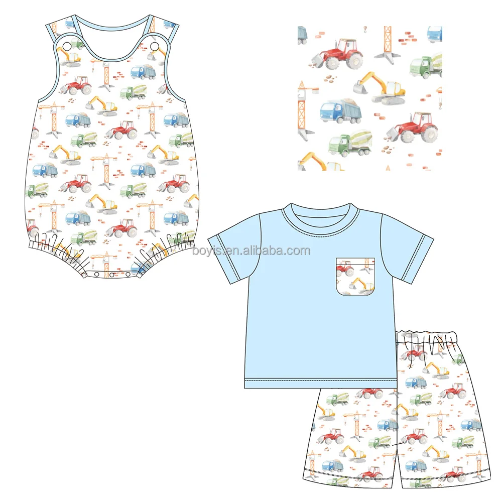 Seersucker Romper Baby Boys Romper Light Blue Boyis Boutique Baby Boys Full Summer 25 Knit Floral New Born Summer Baby Suit