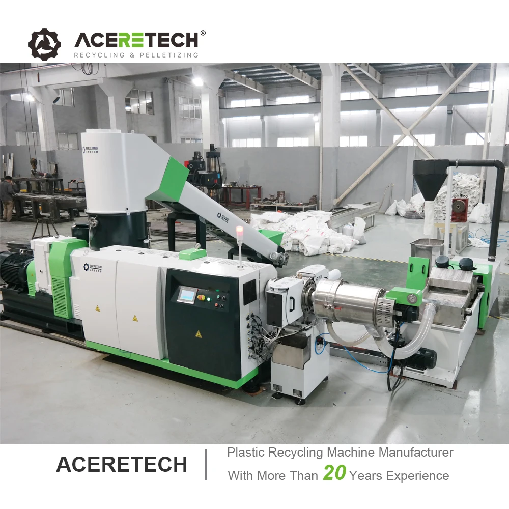 ACS-H300/80(003) Китай производитель ПЭТ бутылок переработка полиэфирная Штапельная машина для производства