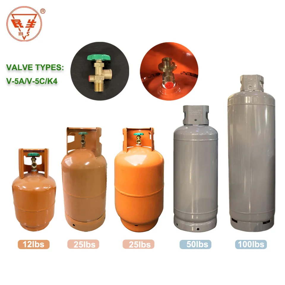 50 кг 118L LPG газовый баллон бака низкого давления стальной материал