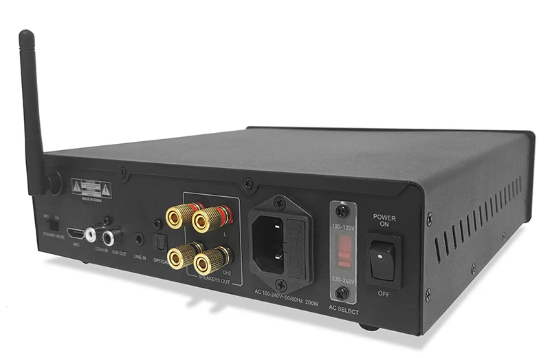 Stereo HiFi amplifier