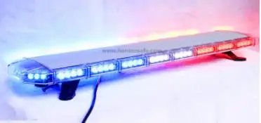 ECE R65 ultra bright 3 watt recovery towing truck roof mount led flash strobe lightbar emergency ambulance led warning lightbar