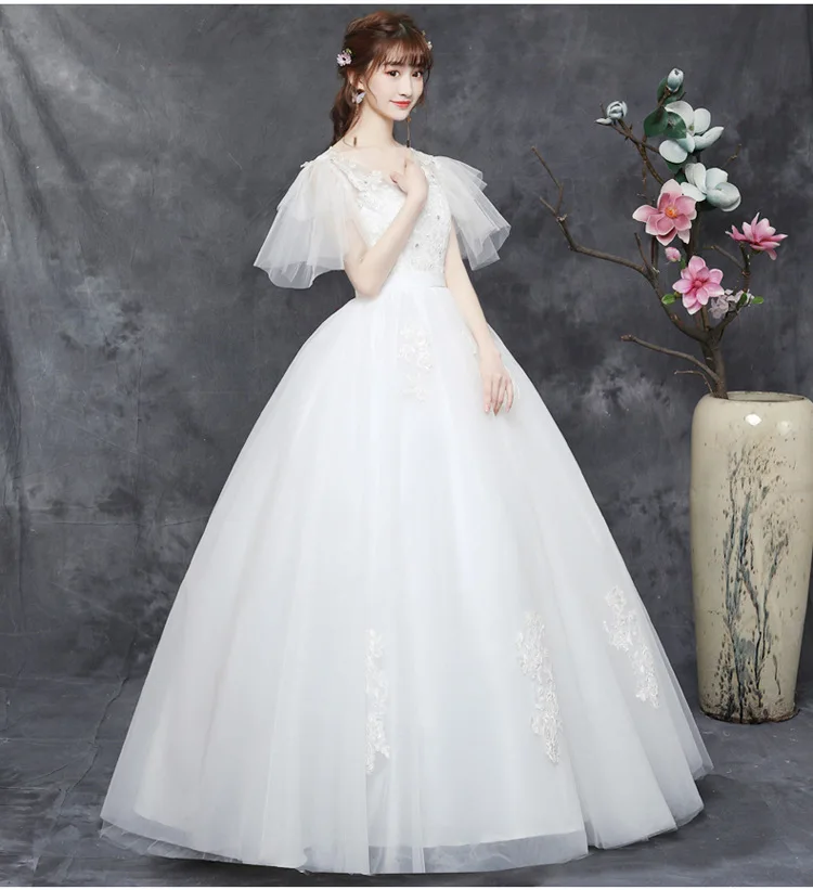 new style plus size wedding dress married wedding dresses slim dress bridal gown