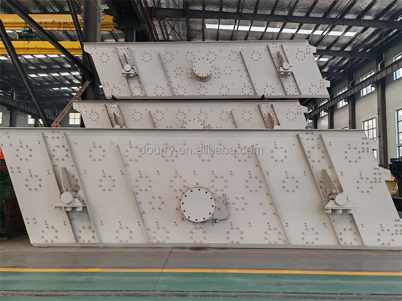 Stone circular incline vibrating quarry dust vibrating screen grizzly rock vibration screen 2 / 3 / 4 deck