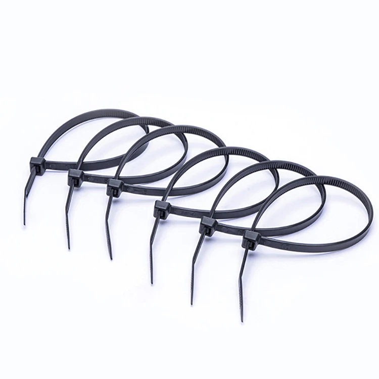7.6*300mm  Plastic Cable Tie Nylon Zip Tie 6.6 Factory China Manufacturer
