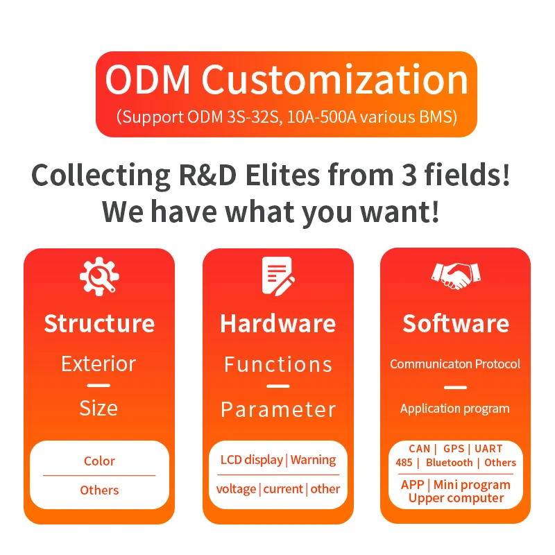 Daly bms lifepo4 100a 200a 300a Design Pcb 16s 300a 24v 10s Lifepo4 Battery Bms Pcm