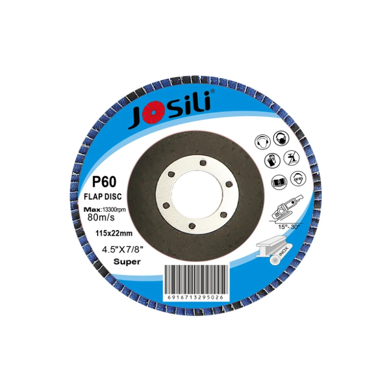 T27/T29 flap wheel 115 josili quality professional flap disc abrasive grinding disc