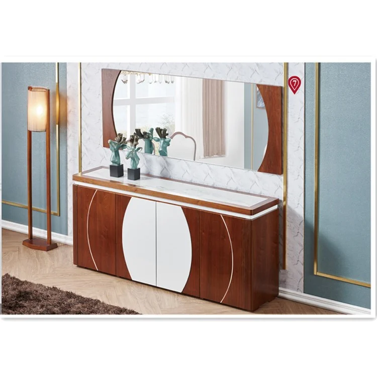 High Gloss Large Modern dining Cabinet Home Furniture Wooden Chest Of Drawer Dining Sideboard Design