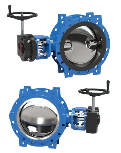 Manual Butterfly Valve DN1000 PN25 Nodular Cast Iron