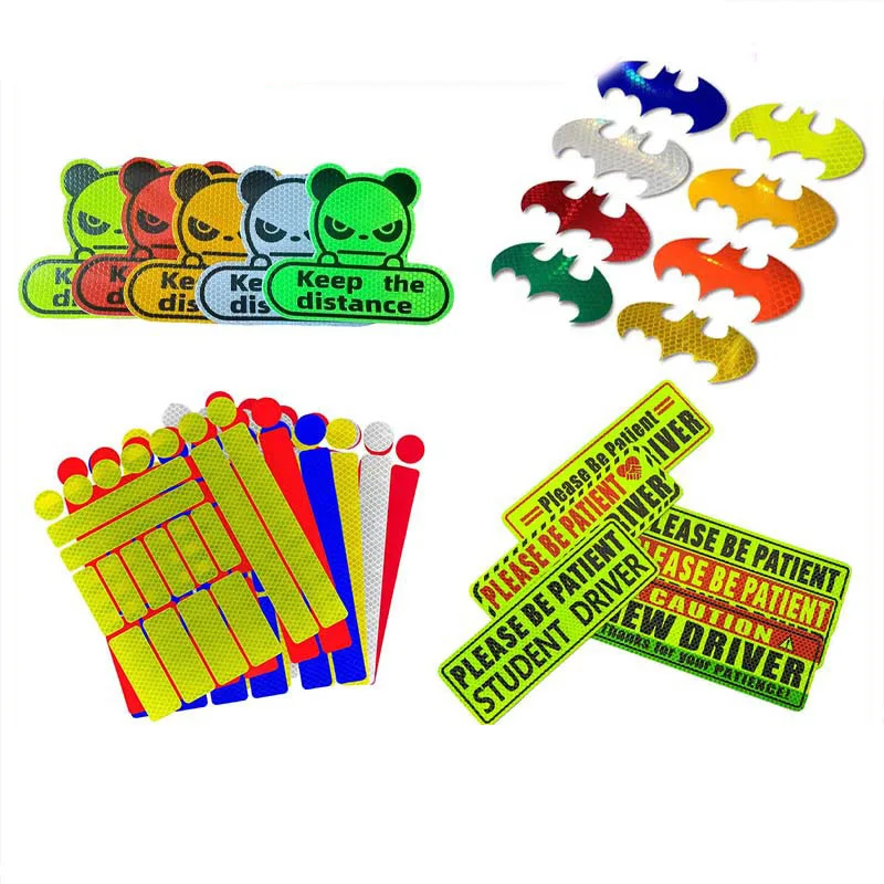 Wholesale customize reflective stickers bicycle reflector cat eye