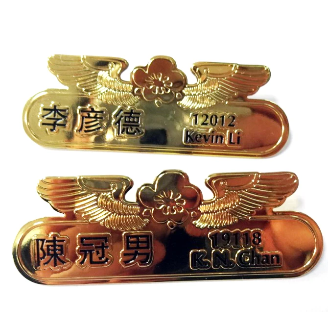 customized  metal brand logo label company name plate high light aluminium tablel nameplate