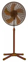 Hight quantity 18 inch plastic stand fan with cross base for household(Africa style)