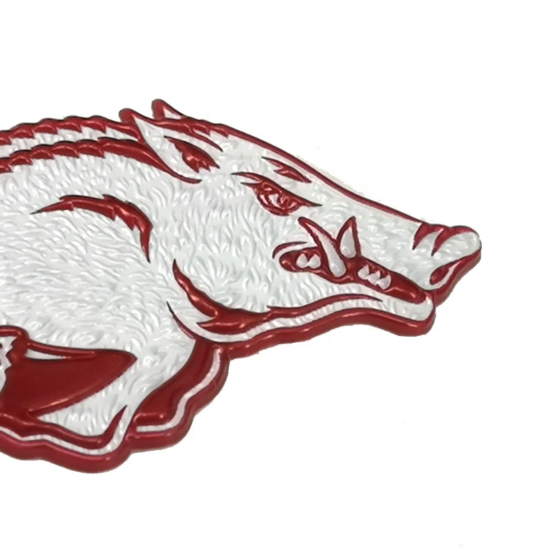 Tpu Heat Transfer Patch Silicone  pig Logo Clothing Large Iron On Patches Animals