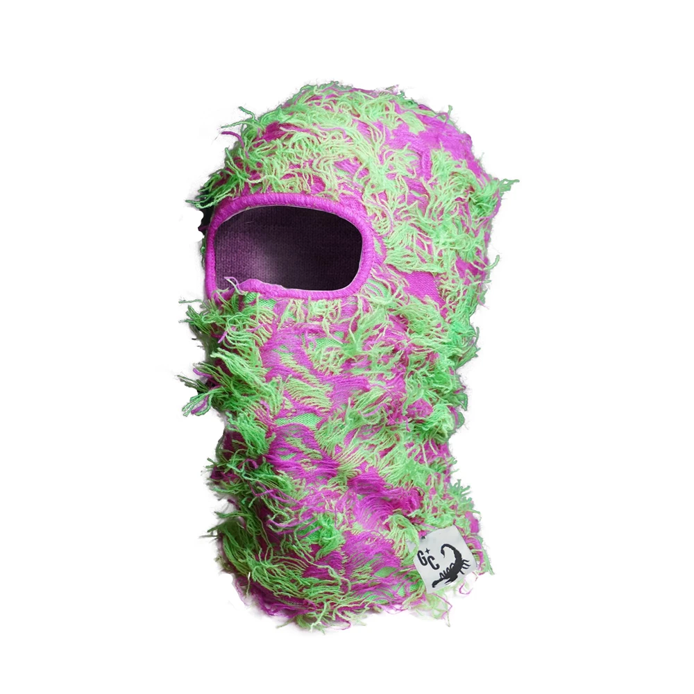 Distressed Balaclava Trending Ski Masks Wind Proof Winter Premium One Size Yeat Shiesty Distress Mask Beanie Cap Customized