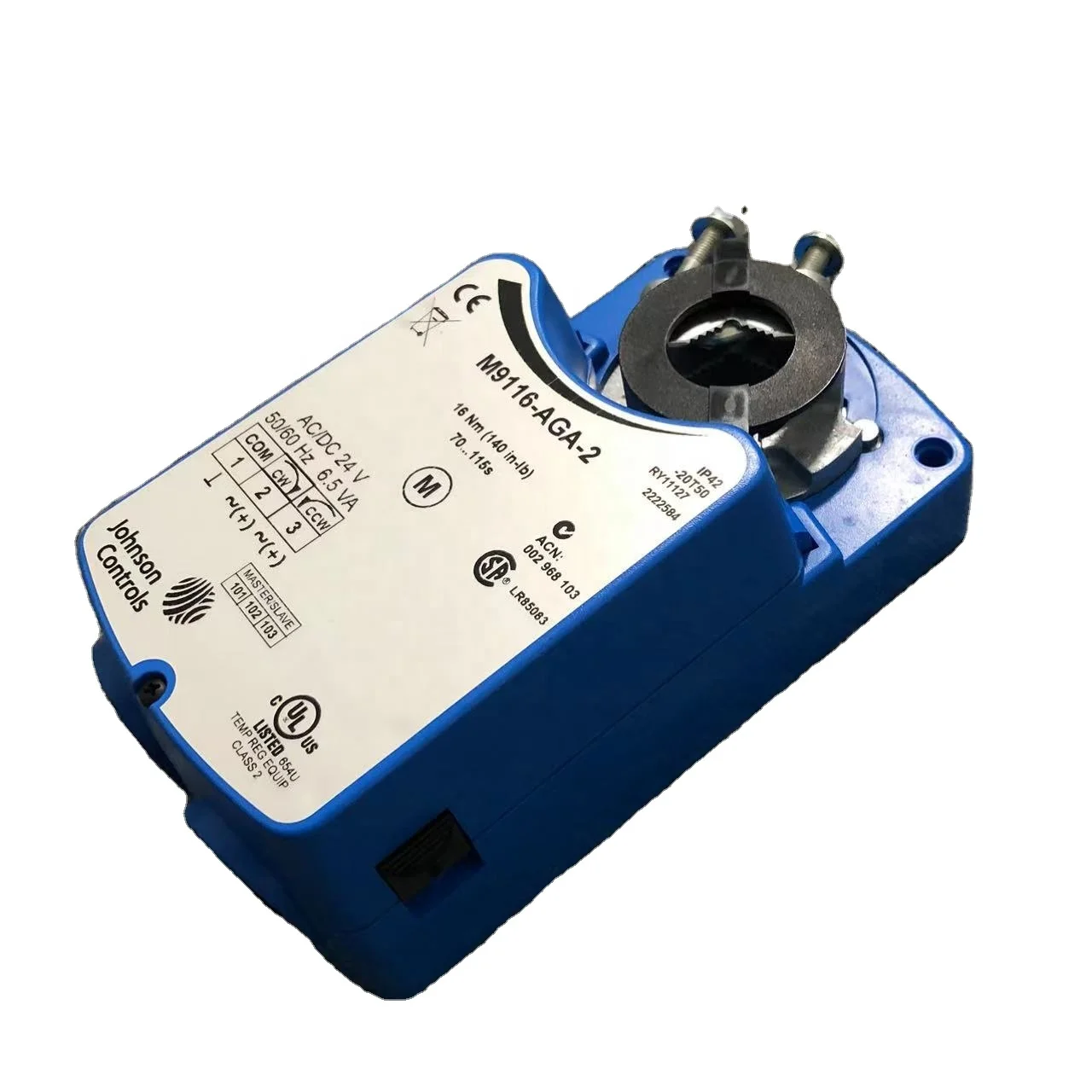 Johnson Controls M9116-AGA-2 Electric Motor Actuator 24V 16Nm Floating Control