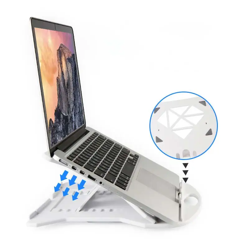 Ventilated Folding Laptop Stand hot selling in Korea computer stand