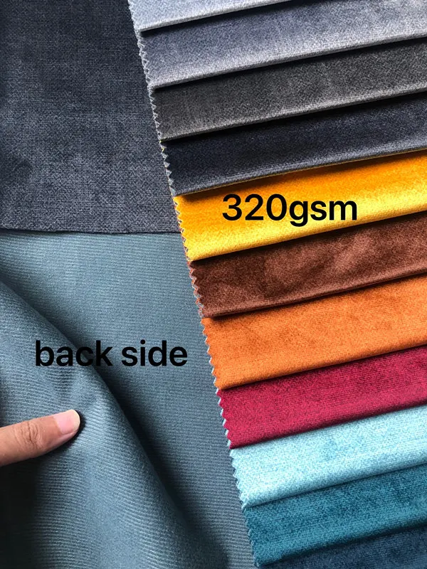 ECCESS high quality velvet fabric standing pile mohair touch polyester woven for furniture and upholstery sofa fabric