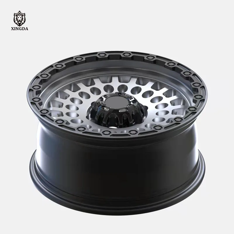 Wholesale 17 inch forged wheel  6x139.7 beadlock 4x4 off road wheel truck rims