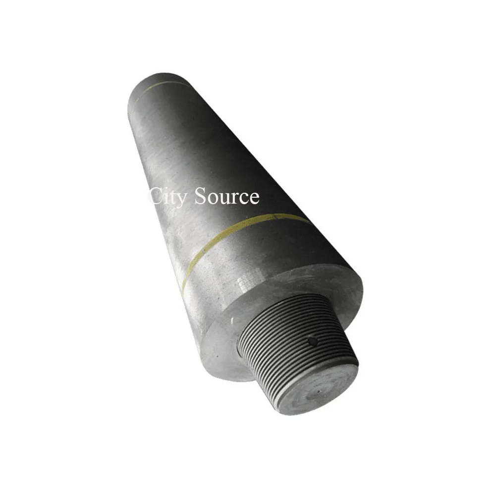 Металлургические графитовые электроды 200-700 мм, графитовые электроды UHP с 3Tpi 4Tpi сосками