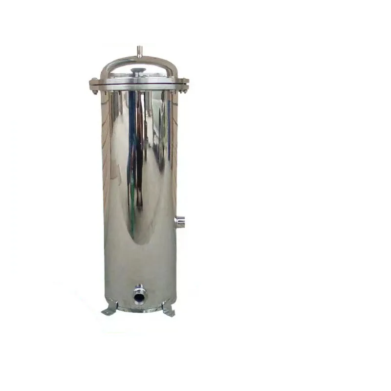 Industrial Water Filtration Equipment Large Flow Stainless Steel 304/316 Housing with Single Filter Cartridge Multi-Bag Filter