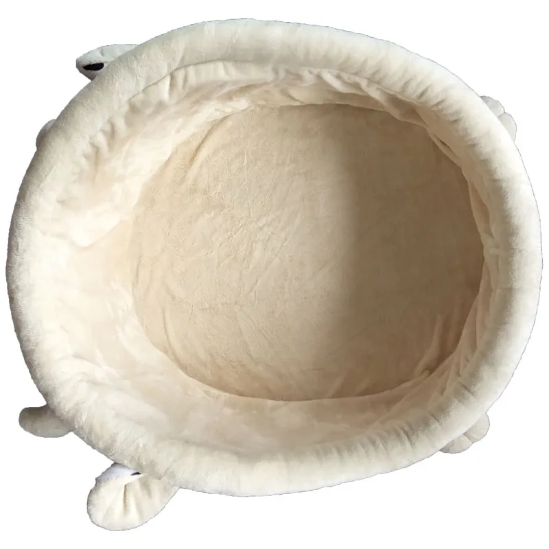 Cow pattern pet bed for car Cute pet bed with Removable Cover for dogs and cats