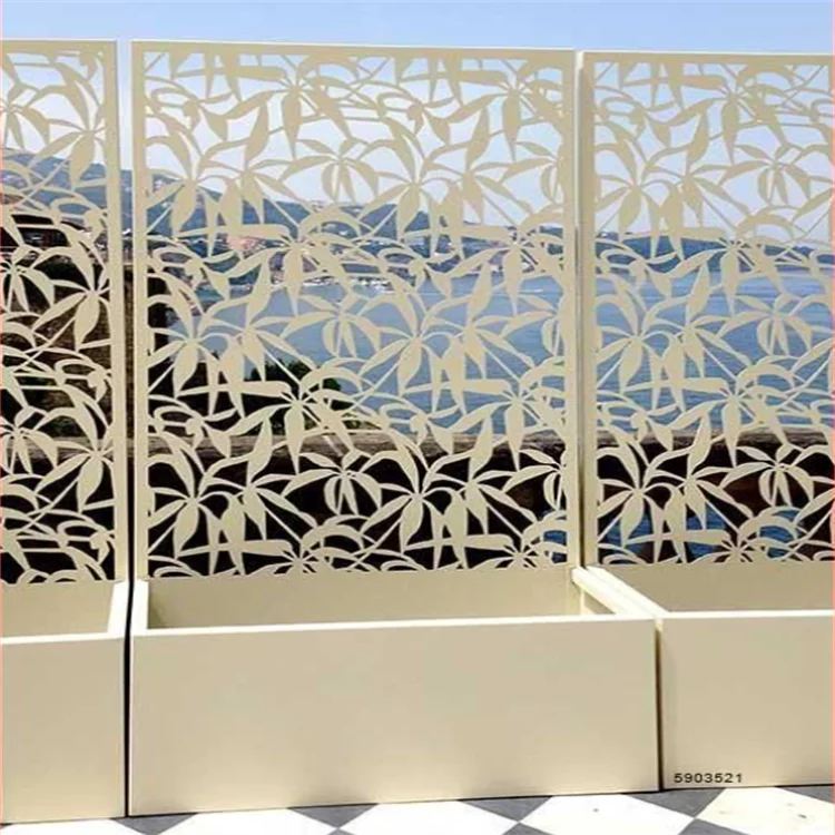 qatar collapsible white pvc decorative animal barrier cover plastic cat garden fence wall panels
