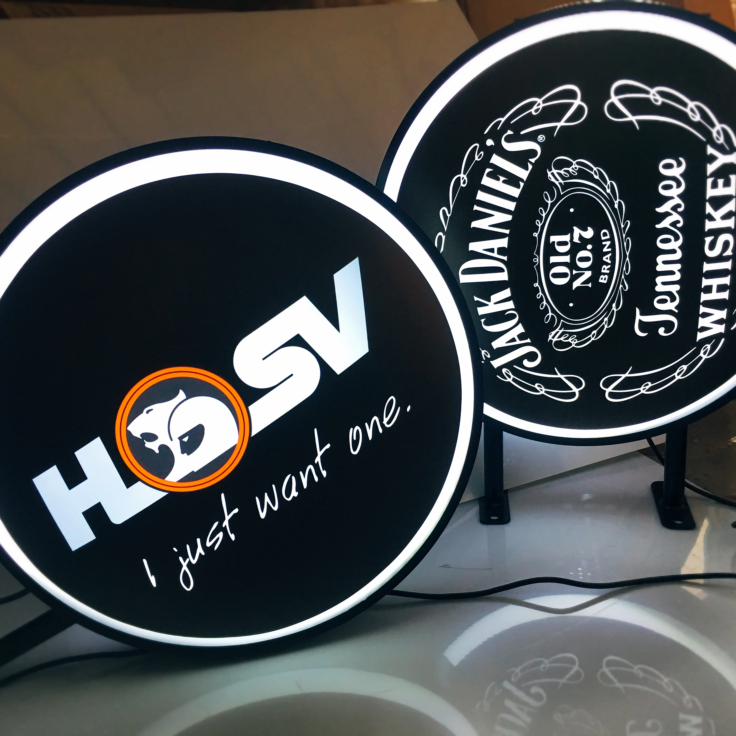 
Outdoor turning board lightbox advertising round rotating led sign 3d acrylic light box 