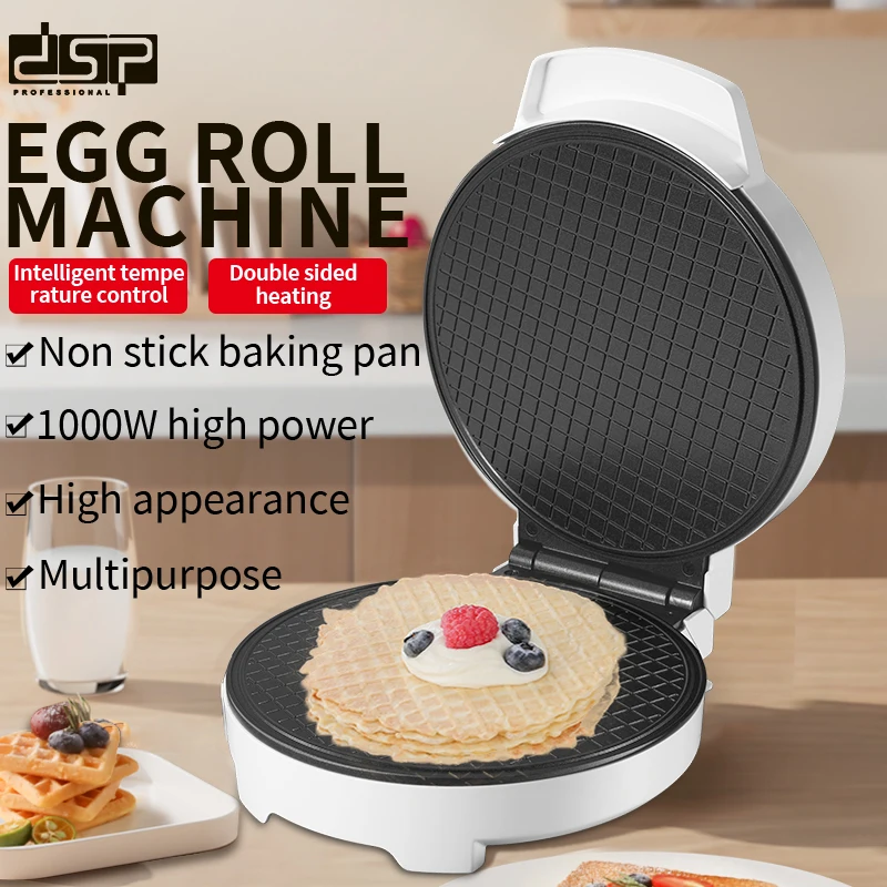 DSP Crepe And Pancake Maker Electric Griddle Nonstick 1000W Household Non-Stick Breakfast Machine