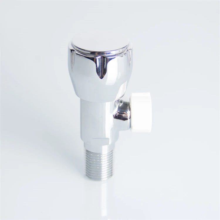 BSN electroplate hand control brass angle valve 1/2