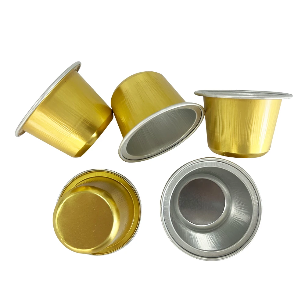 Wholesale Disposable Nespresso Empty Coffee Capsule Aluminum Empty Coffee Capsules Nespresso