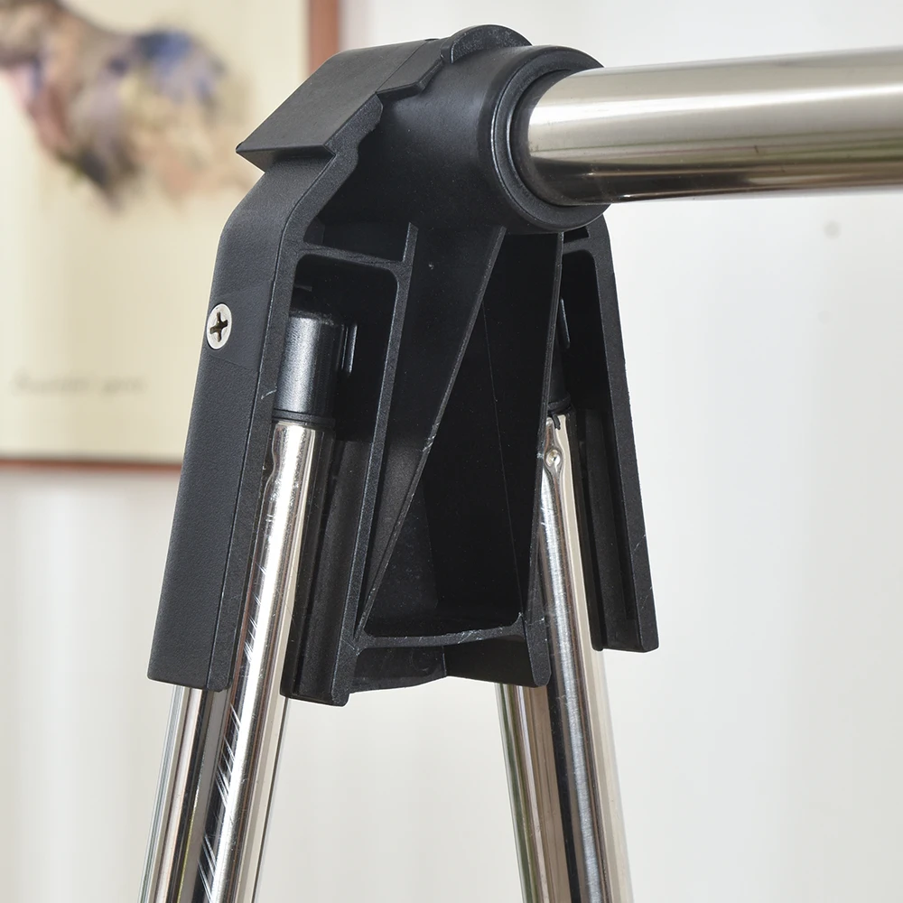 Hot New Heavy-Duty Metal Foldable Garment Hanger Easy Installation Height Adjustable for Optimal Storage Solution