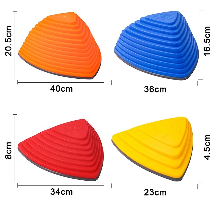 Kids training equipment river crossing stones , Children balance stepping stones