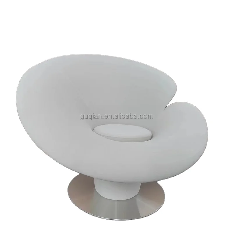 Italian furniture lotus chair horseshoe chair designer creative unique personality light luxury simple art style leisure chair