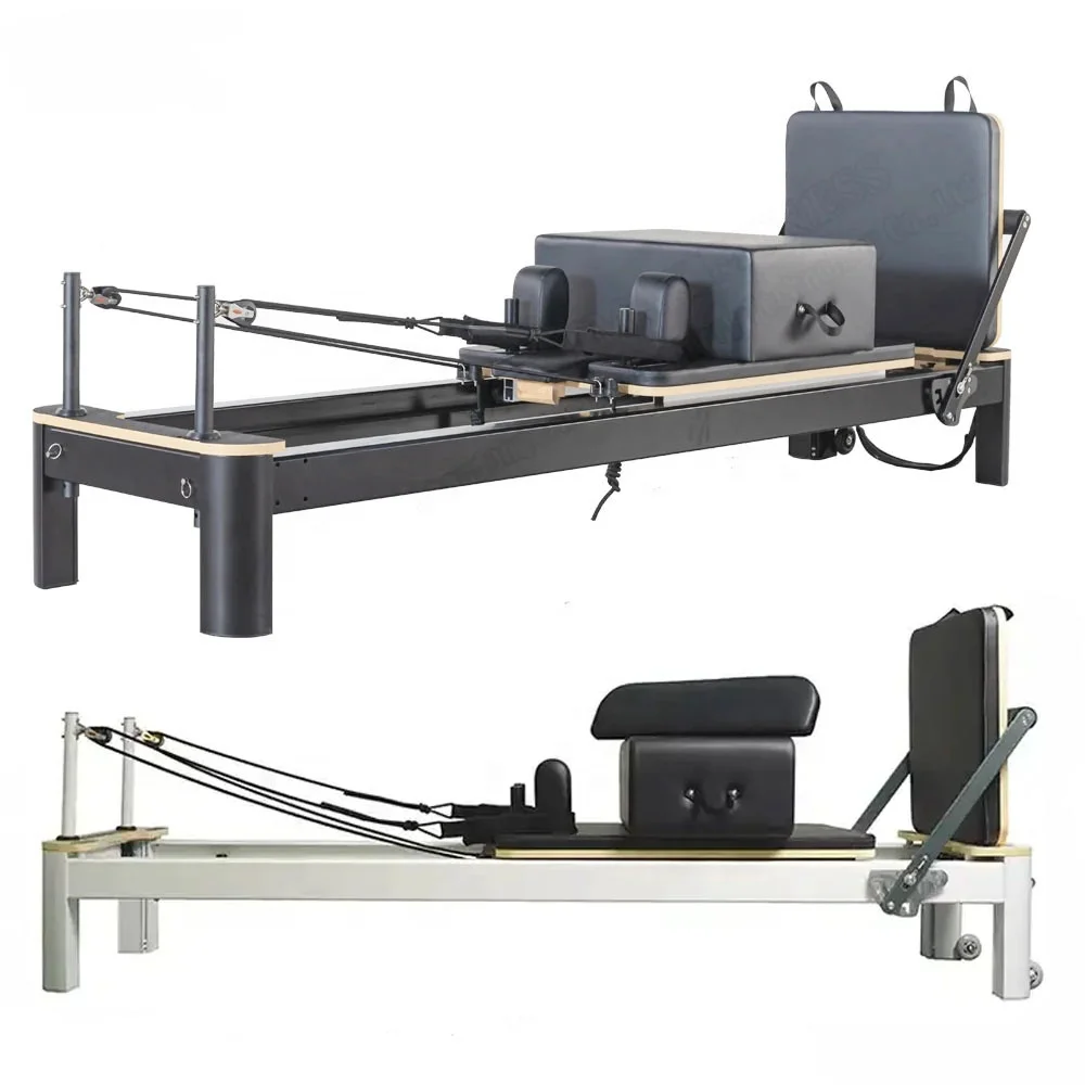 factory direct sale fitness sports gym aluminum alloy core bed portable pilates reformer