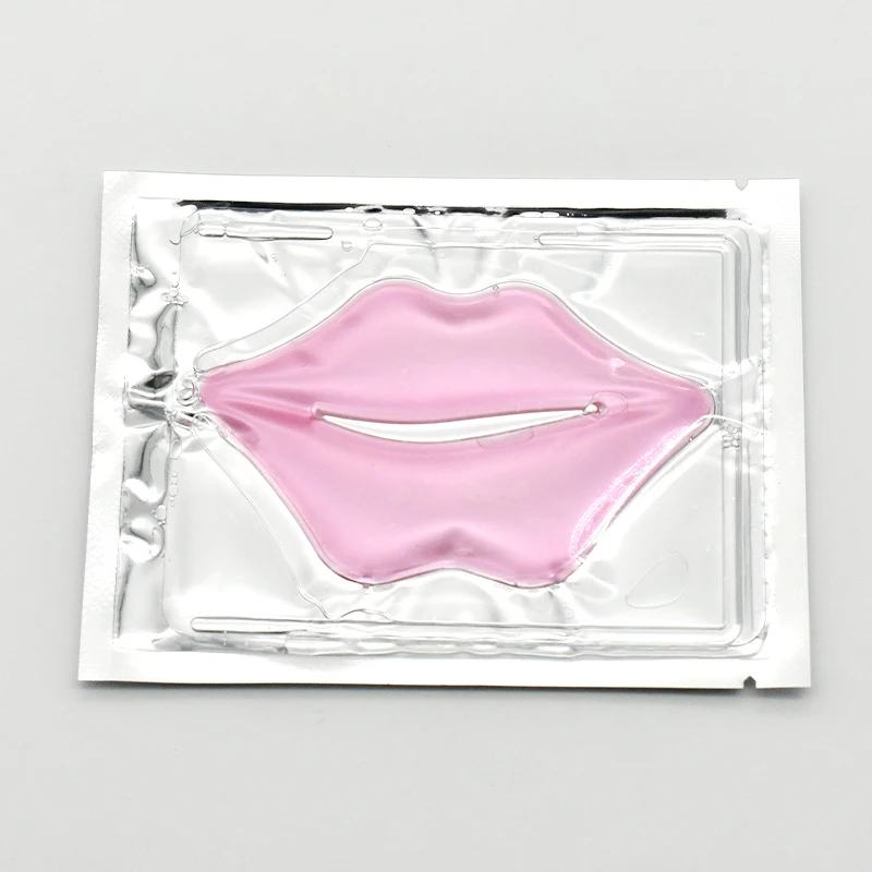 Custom Logo Beauty Supplies Pink Lip Shaped Maskes Sheets Moisturizing Anti-Wrinkle Korean Peeling Lip Sleeping Mask