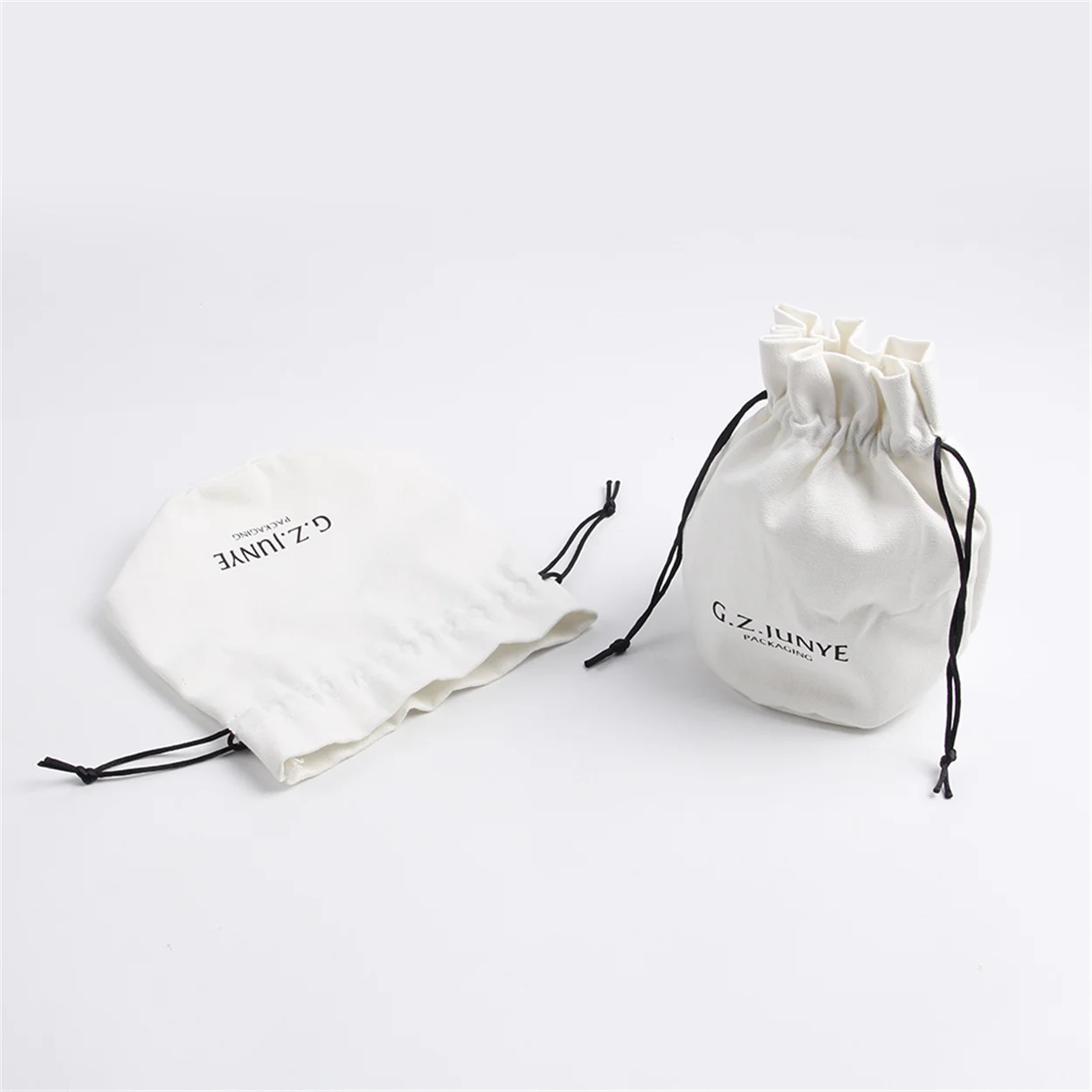 How Selling New Fashion brand logo cotton drawstring velvet wedding dust tarot bags jewelry pouches party Jewelry Bag Gift Pouch