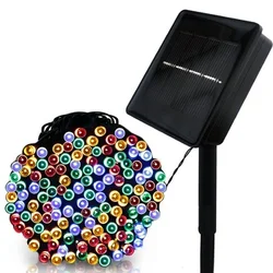 Solar Outdoor String Lights Copper Wire LED Solar String Lights for Room Garden Patio Party Decoration