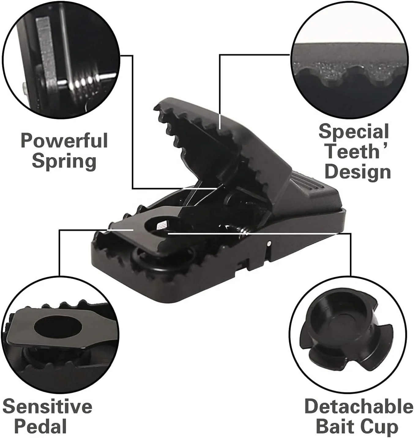 popular products eco-friendly different sizes plastic mouse catcher