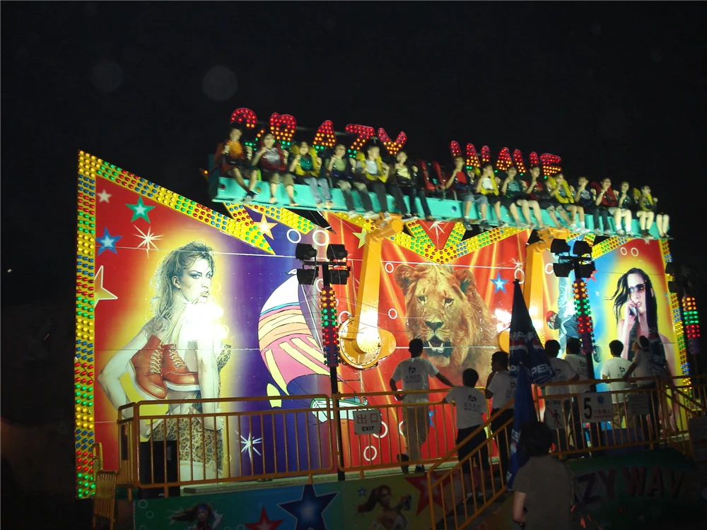 Fairground Fun Park Miami Amusement Ride Funfair Attraction Park Popular Miami Equipment For Sale